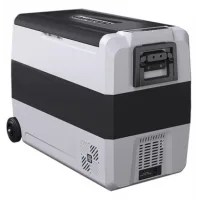 T60  Портативный холодильник 60 L серый для дома и авто 12/24V AC 110-240V with APP